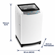 Lavarropas Electrolux ELAC310W 10Kg 750Rpm Blanco Fuzzy Logic