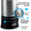 Espumador De Leche Ultracomb EL-8501 450W Jarra de Acero