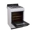 Cocina Singer 5536-A 56Cm Blanco Multigas Premium