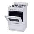 Cocina Escorial Candor S2 50Cm Blanca Gas Natural