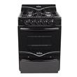 Cocina Singer 5517 F 56Cm Negra Multigas Facil Limpieza