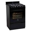 Cocina Escorial Master Style 56Cm Negra Multigas