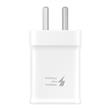 Cargador Samsung de Viaje 15W EP-TA20RWSUGAR Carga Rápida Blanco con Cable Micro USB