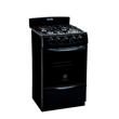 Cocina Escorial Palace Lxs2 Gn Negra Cristal A Gas