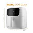 Freidora de Aire Digital Atma FR60ARWP 6.5 Litros 1300W Blanca con Programas Predefinidos