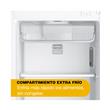 Heladera No Frost Whirlpool WRM39CK Acero 340 Litros Evox