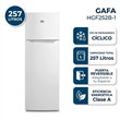 Heladera Gafa HGF252B 257 Litros Blanca Ciclica