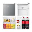 Frigobar Bajo Mesada Hisense RS-12DRS Gris 94 Litros Cíclico