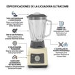 Licuadora Ultracomb LC-2012 1.5 Litros 700W Jarra de Vidrio