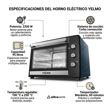 Horno Yelmo YL-95CLN 95 Litros Eléctrico Convección