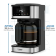 Cafetera Liliana AC965 Dripsense Pro 1.75 Litros 900W Digital de Filtro