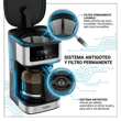 Cafetera Liliana AC965 Dripsense Pro 1.75 Litros 900W Digital de Filtro
