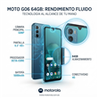 Celular Motorola G06 6.9" 64Gb 4Gb Octacore Azul Nfc Android 15