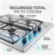 Anafe Singer Florencia 6738I 59 cm 4 Hornallas a Gas Inoxidable