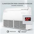 Aire Acondicionado Kanji Home KJHFI57R4 15000W Frio Calor Piso/Techo Inverter
