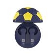 Auricular Eurosound ES-FB1804-YA Futbol Bluetooth In Ear Azul y Amarillo