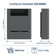 Calefactor Ecomax CEC35BM 3500 Calorias Tiro Balanceado Multigas