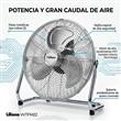 Turboventilador Liliana VVTFM22 22" 130W High Performance Cromado 3 Velocidades