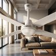 Ventilador de Techo Liliana VTHB114R 48" con Luz LED y Control Remoto