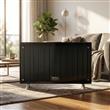 Calefactor Vitroconvector Peabody PE-VCY20RN 2000W Negro