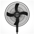 Ventilador de Pie de Gran Caudal Liliana VVPHP2416 (VPHP2416) 24" 120W Negro