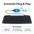 Teclado Verbatim 98109 Con Cable