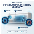 Aire Acondicionado BGH-Silent Air BS35WCHU 3200W Frio Calor Split