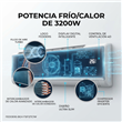 Aire Acondicionado Fedders-Bgh FSF12TC1W 3200W Frio Calor Split