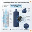 Parlante Xiaomi MDZ-38-DB Bluetooth Sound Outdoor Azul