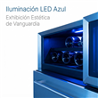 Cava Php YC-618 3 Zonas 20 Bandejas Azul Luz interior