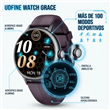 SmartWatch Udfine Grace 1.19" Amoled Bluetooth Dorado