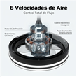 Ventilador de Techo Php JS8379 42" Negro 6 Velocidades