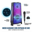 Torre de Audio Noblex MNT2X 4200W Bluetooth Microfono
