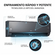 Aire Acondicionado Lg S4-W24K2RPE 6450W Frio Calor Split Dual Inverter