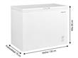 Freezer de Pozo Philco PHCH410BM 410 Litros Blanco 3 Funciones