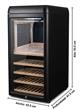 Cava Php YC-118 42 Botellas Negra Luz Led