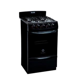 Cocina Escorial Palace Lxs2 Gn Negra Cristal A Gas