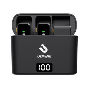 Microfono Udfine Mic Lite Transmision 80 Mts Doble Canal